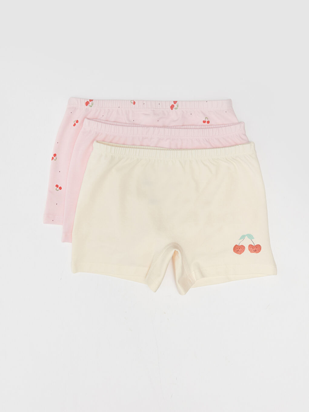 Printed Cotton Girls' Boxer 3-pack