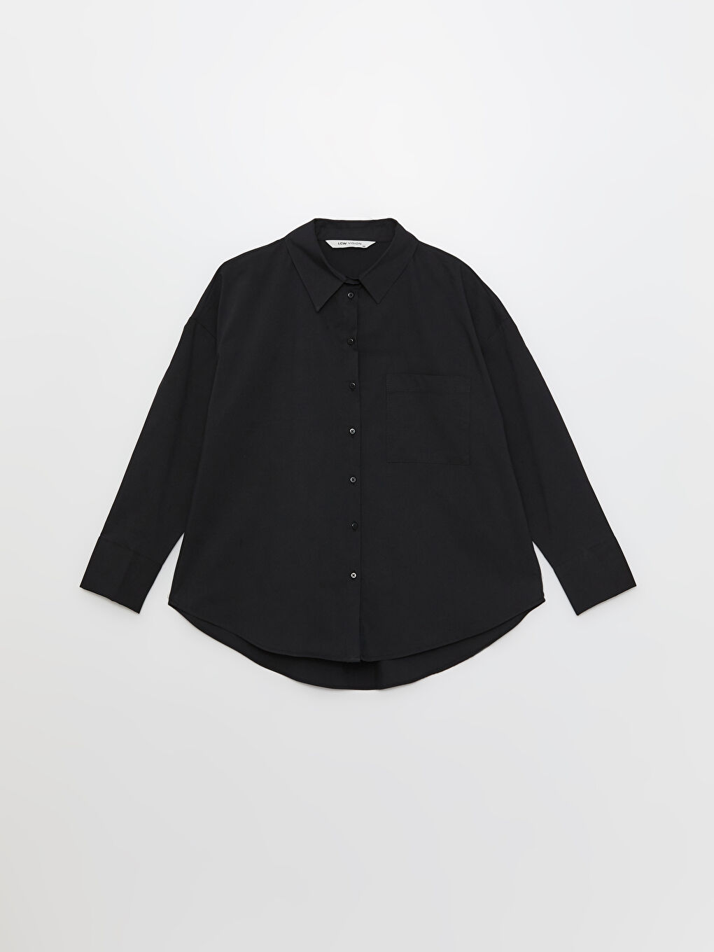 LCW Vision Buttoned Regular Long Sleeve Women's Shirt -S3DP77Z8-CVL