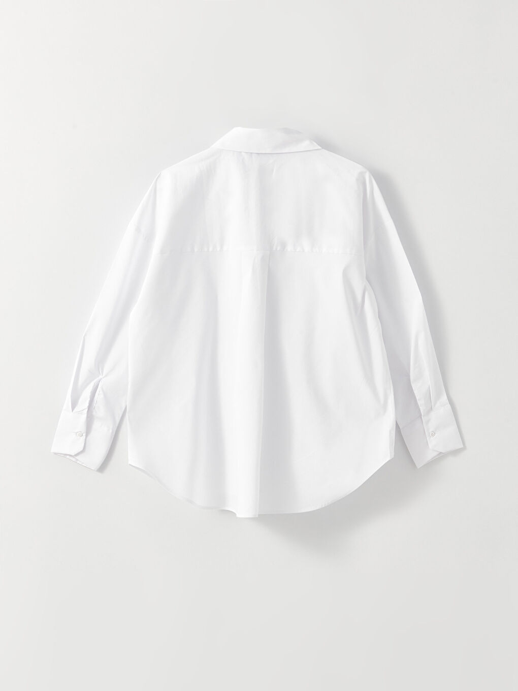Buttoned Regular Long Sleeve Women's Shirt-7