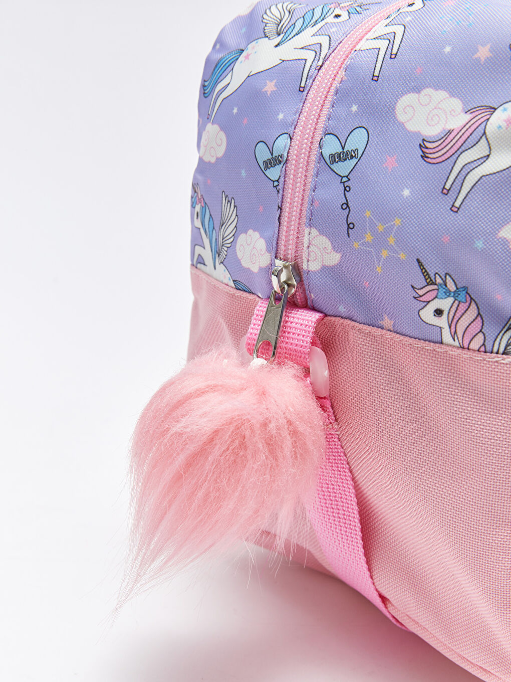 Lila Baskılı Kız Çocuk Spor Çanta-2