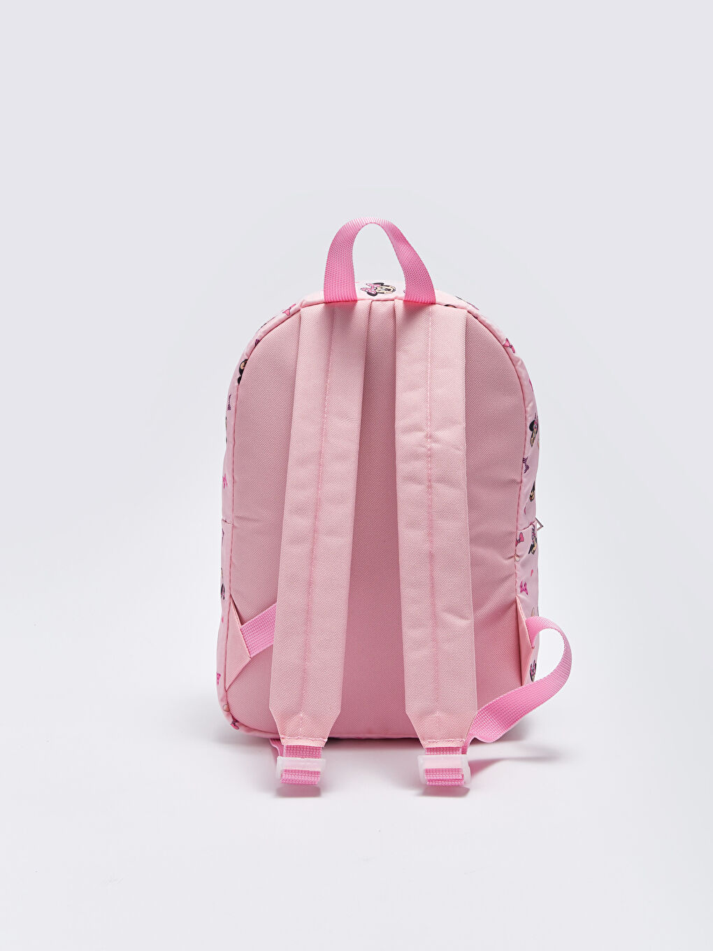 Pembe Minnie Mouse Baskılı Kız Çocuk Sırt Çantası-2