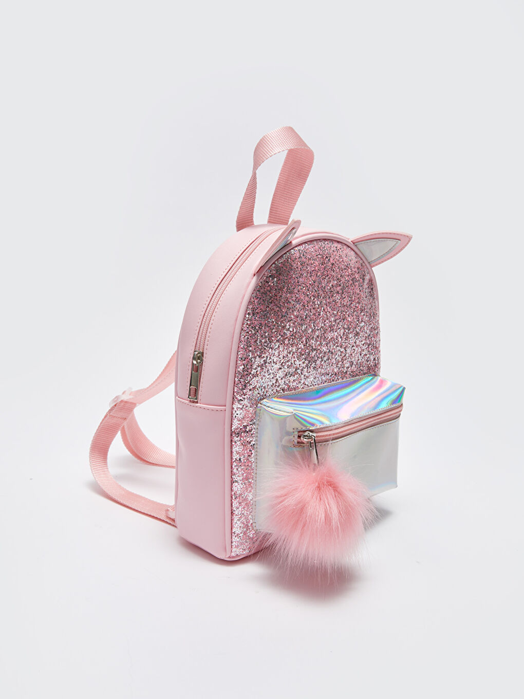Hologramm Bedruckter Mädchen Rucksack-1