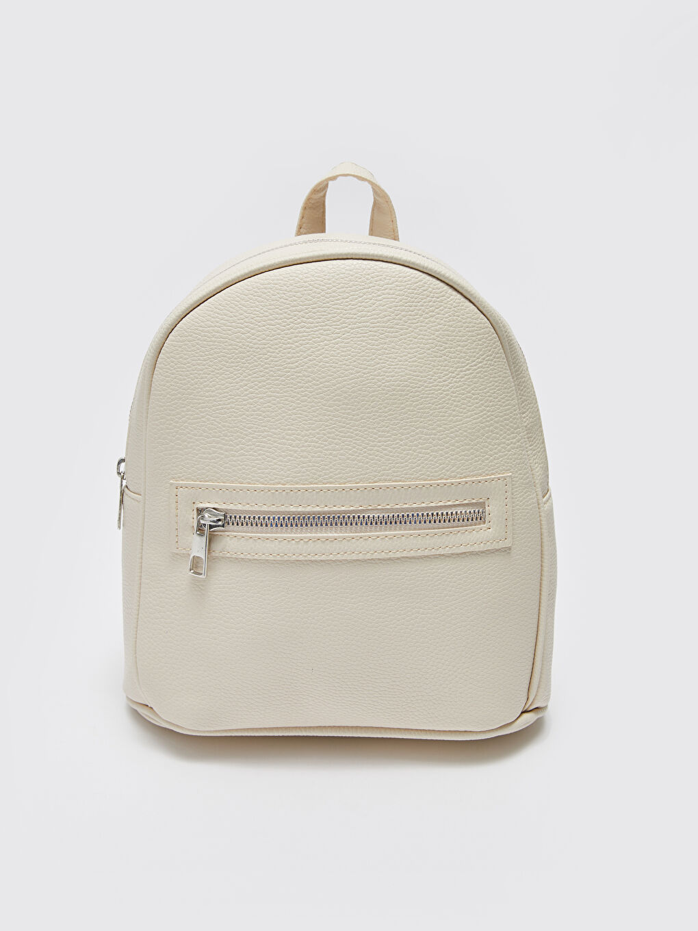 Faux Leather Girls' Backpack