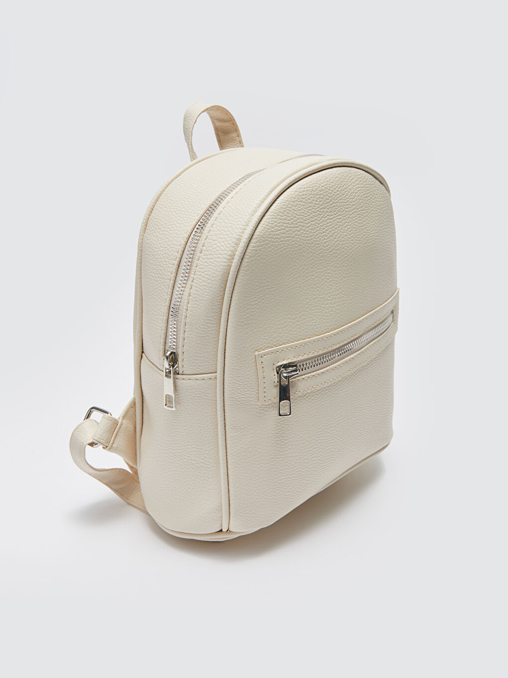 Faux Leather Girls' Backpack-2