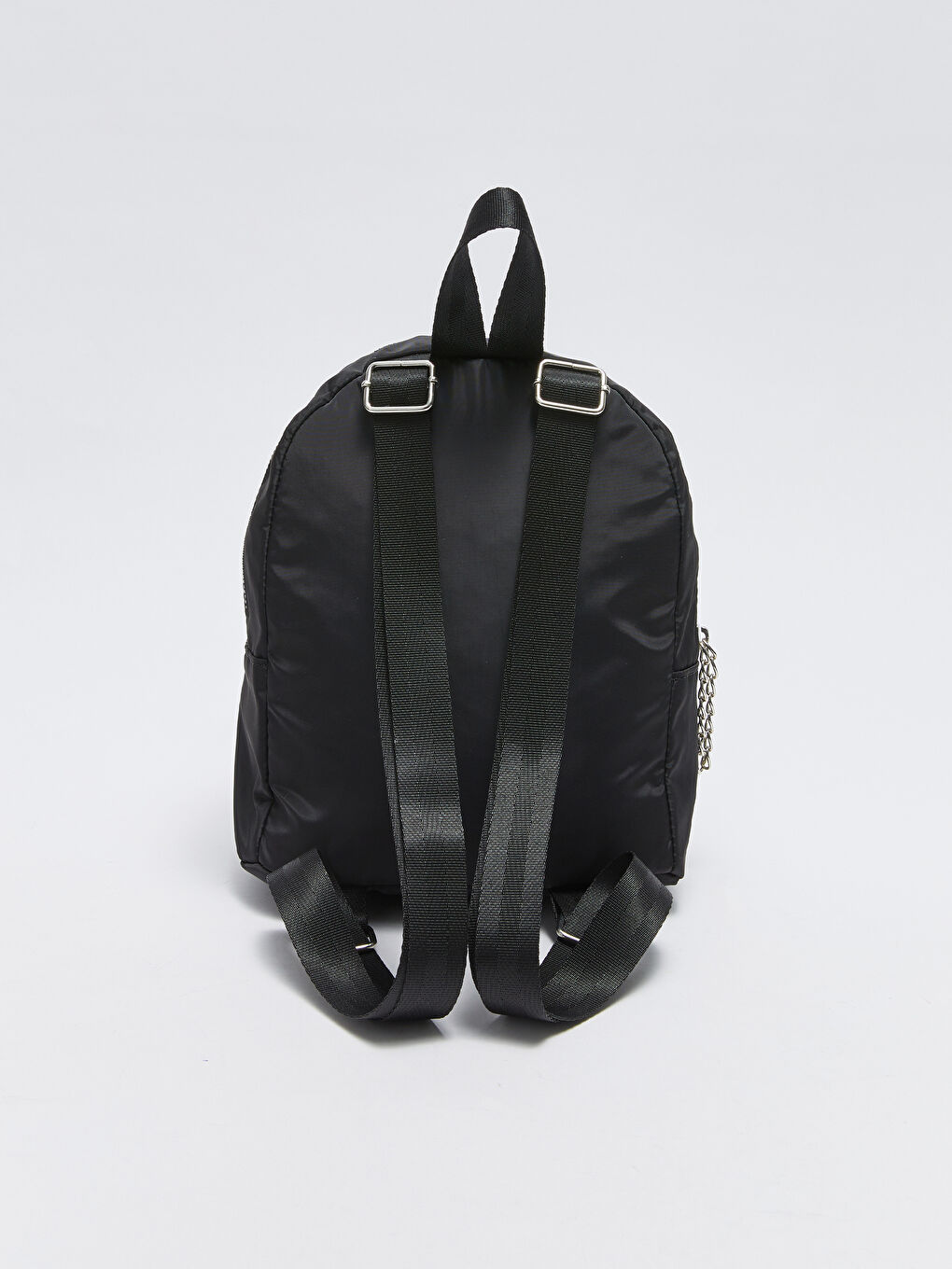 Siyah Düz Kız Çocuk Sırt Çantası-2