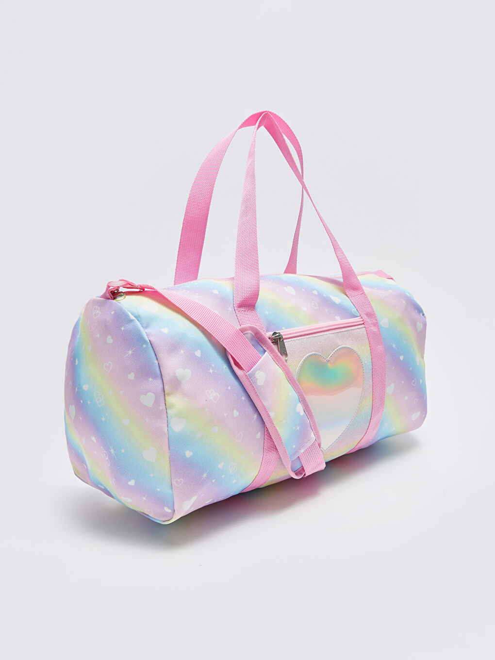 Karışık Baskılı Kız Çocuk Spor Çanta-1