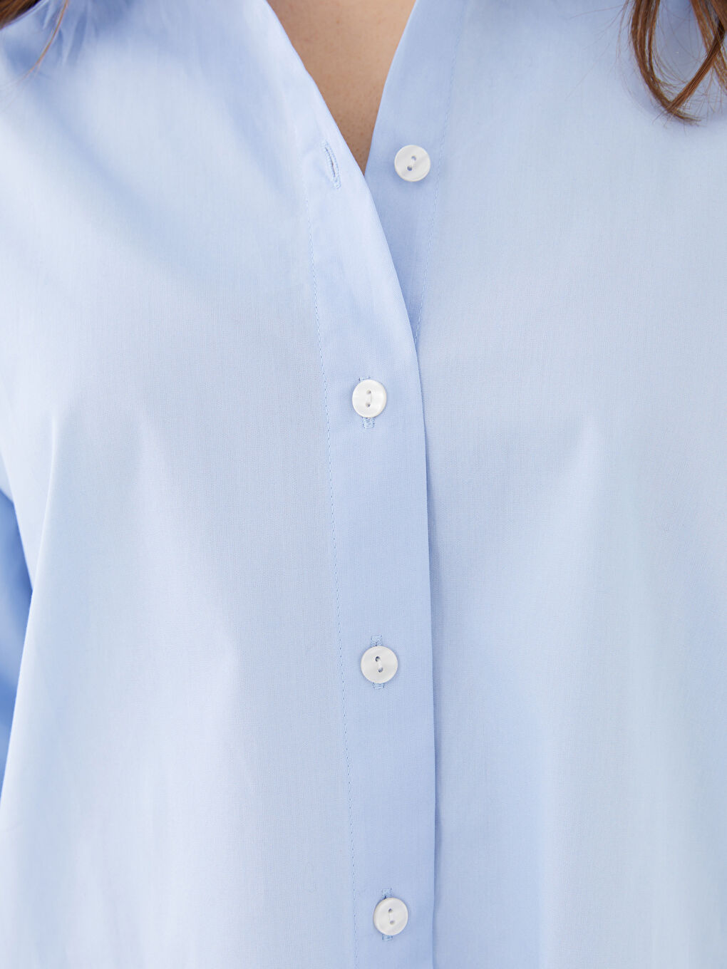 LCW Vision Poplin Women's Shirt -S3DQ60Z8-QYA