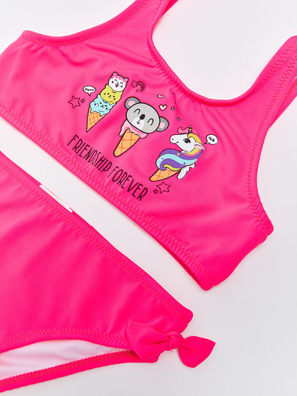 LCW Kids Bedrucktes Bikini-Set für Mädchen -S3DQ83Z4-UXS
