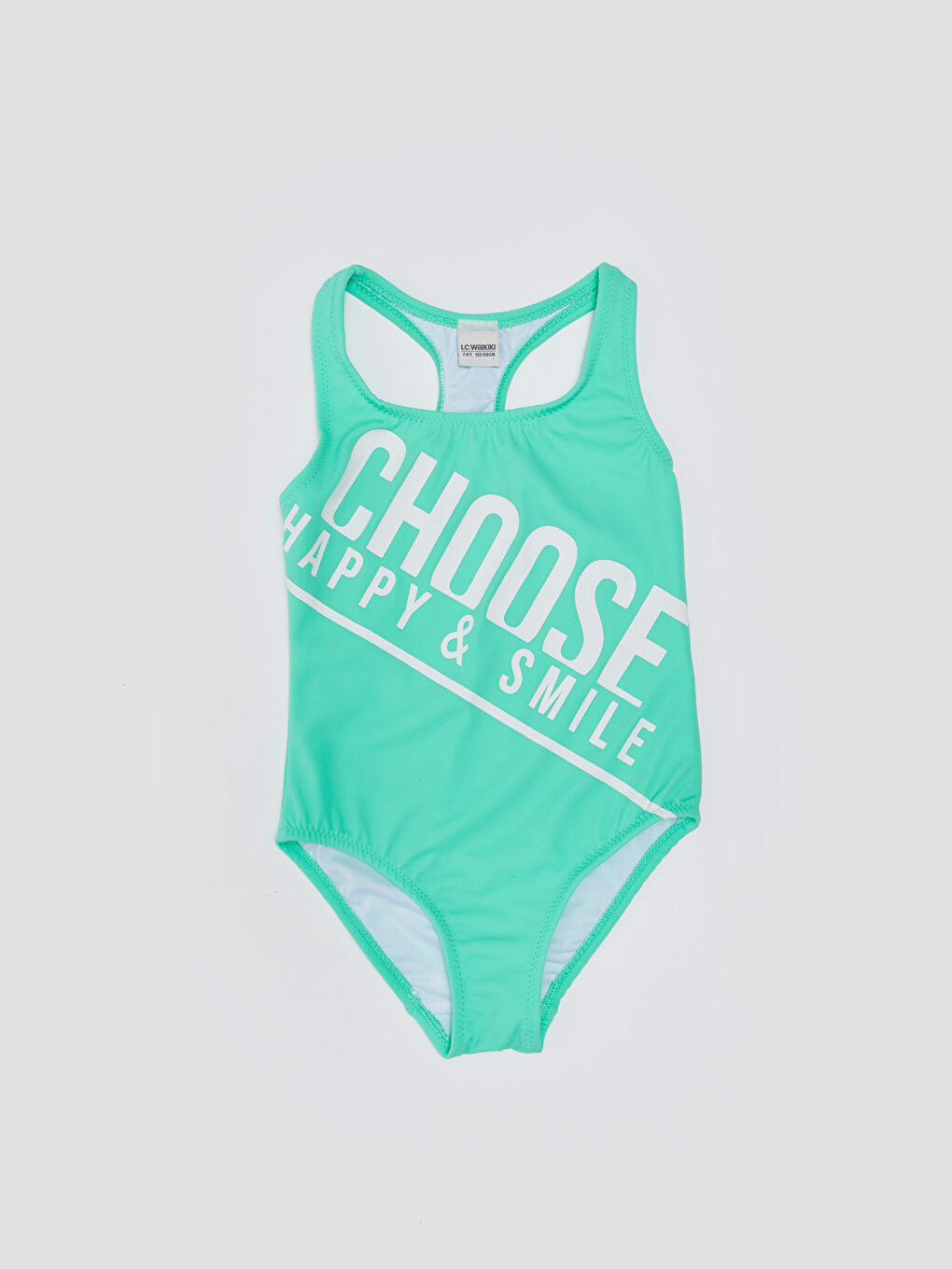 Printed Girls' Swimsuit