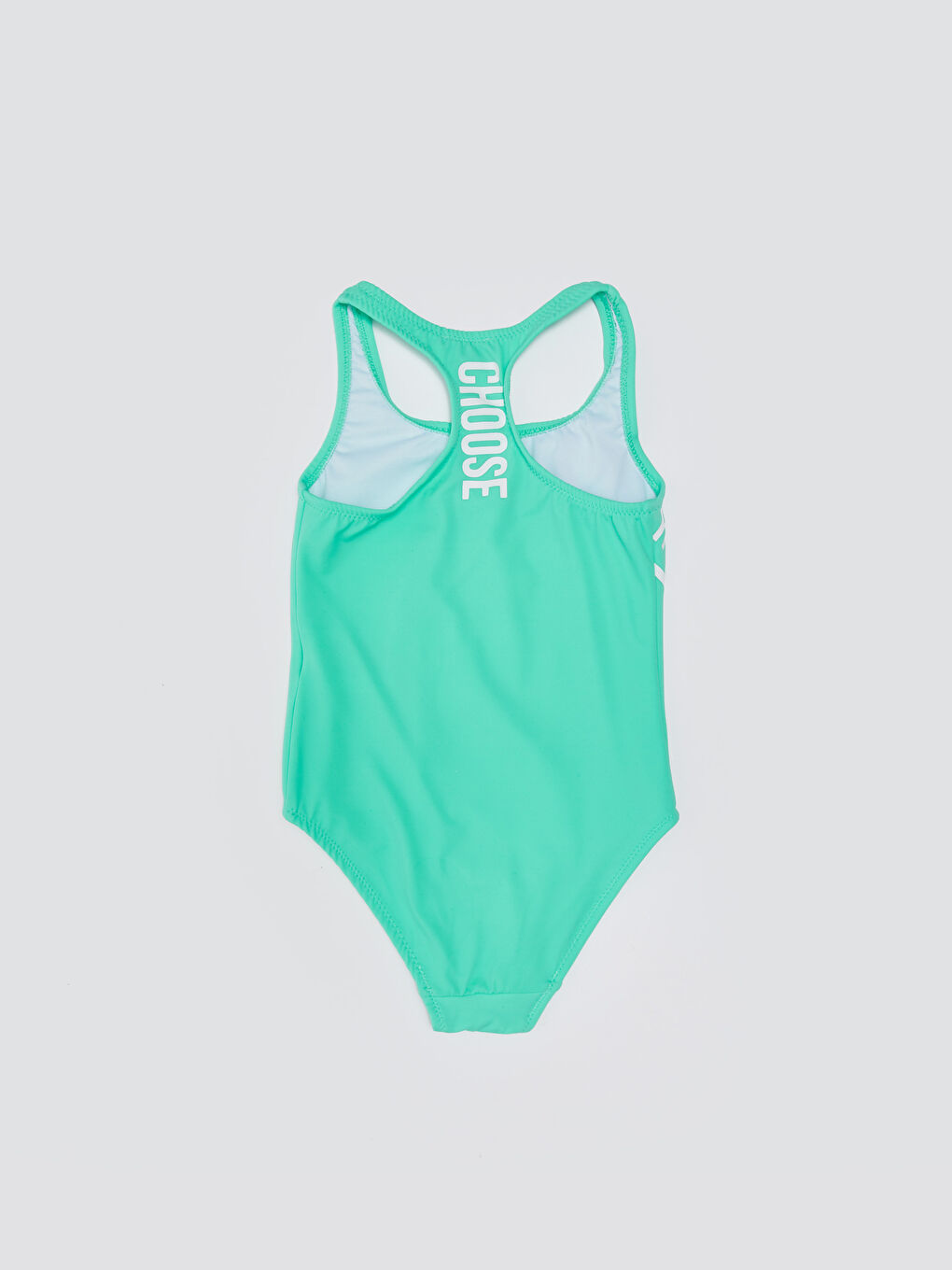 Printed Girls' Swimsuit-1
