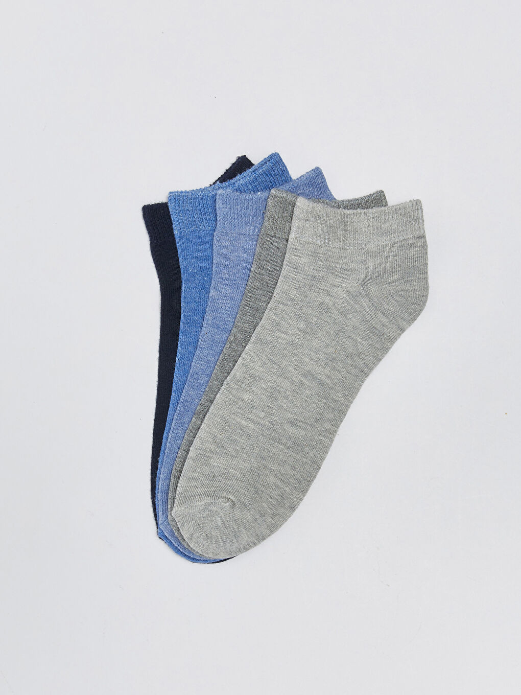 Basic Boys' Trainer Socks 5 Pack-1