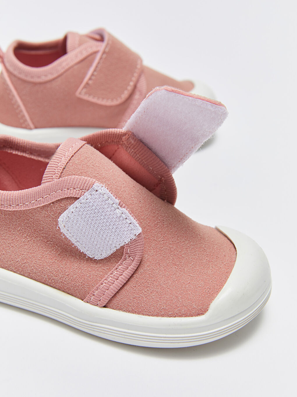 Velcro Closure Baby Girl First Step Shoes-5