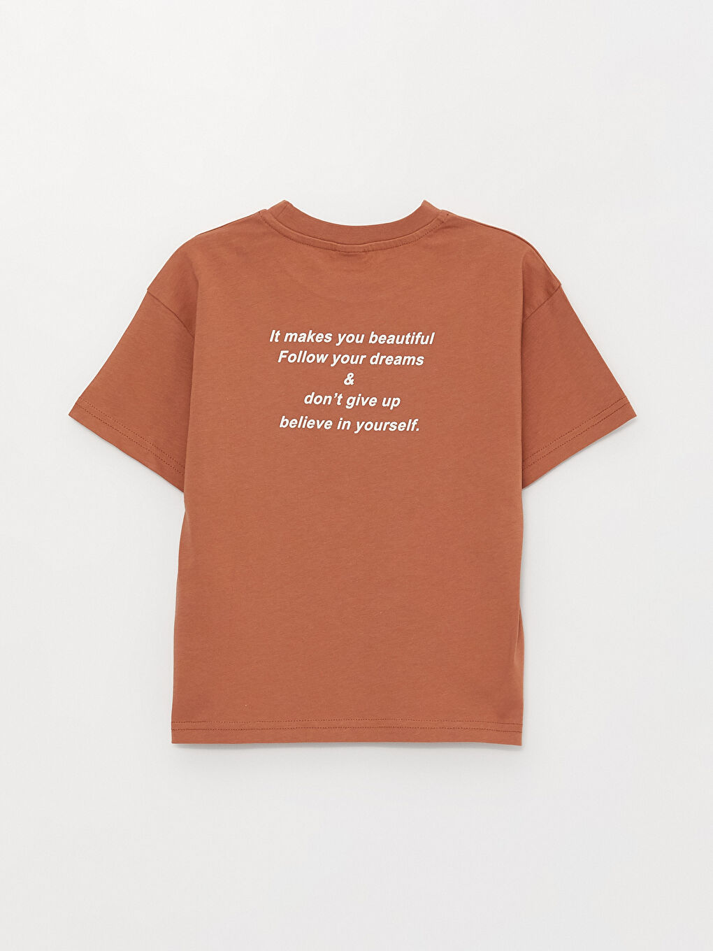 Oversize Crew Neck Boys' T-Shirt-1