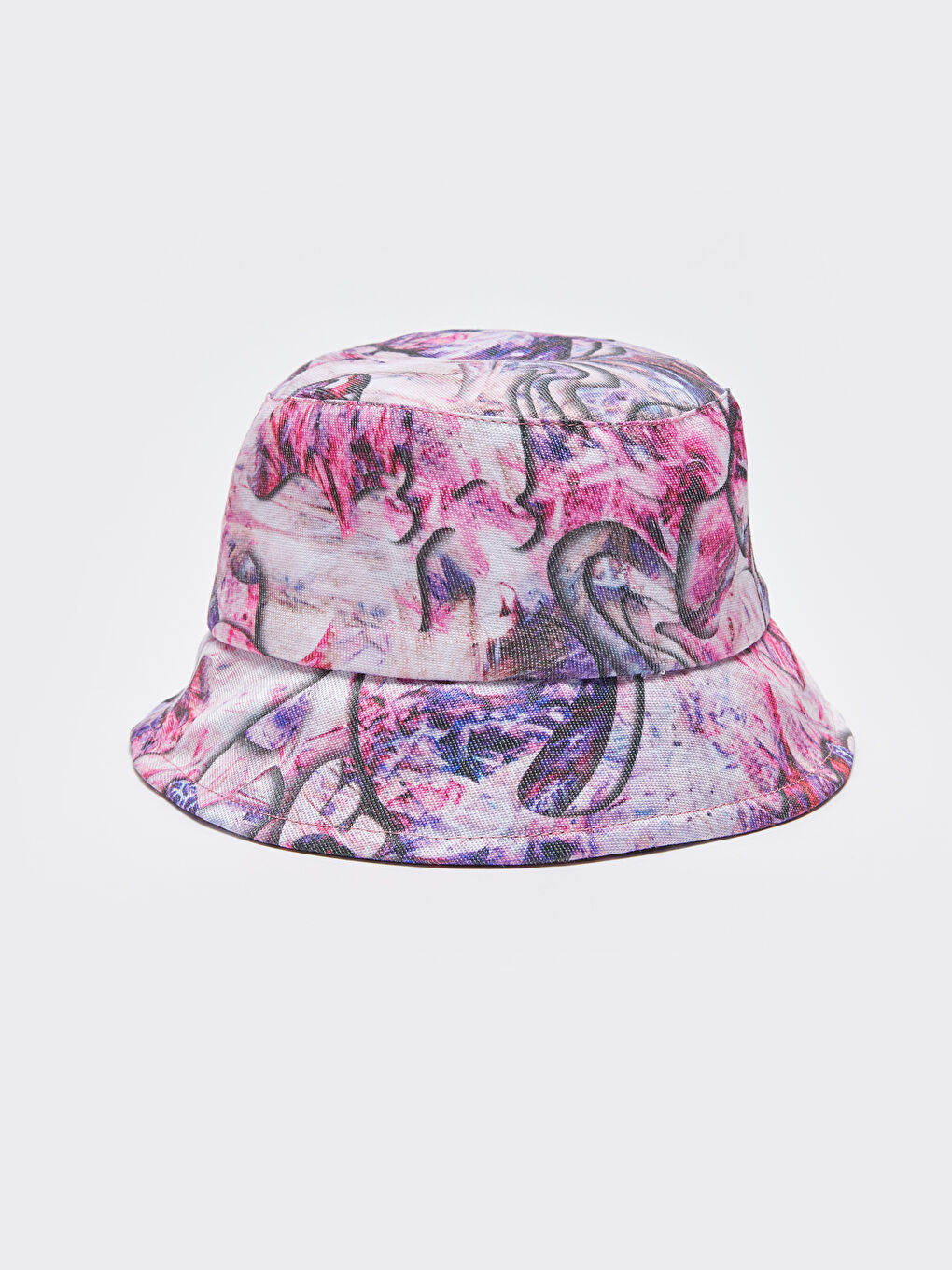Patterned Women's Bucket Hat -S3DR83Z8-F9C