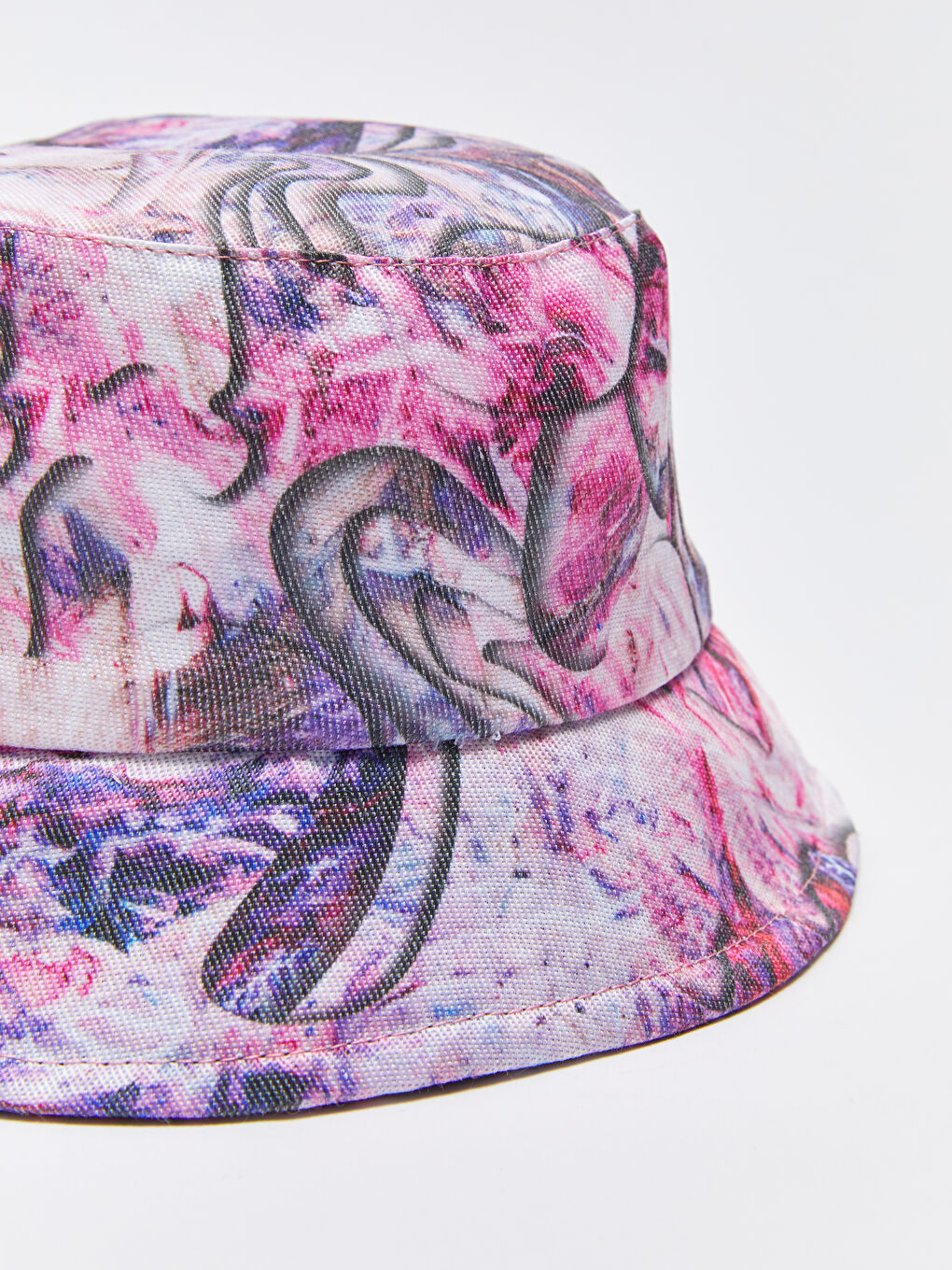 Patterned Women's Bucket Hat -S3DR83Z8-F9C