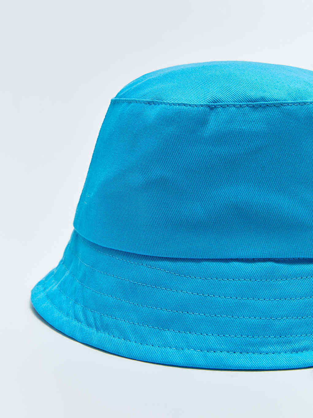 LCW ECO Turkuaz Kadın Düz Bucket Şapka - 4