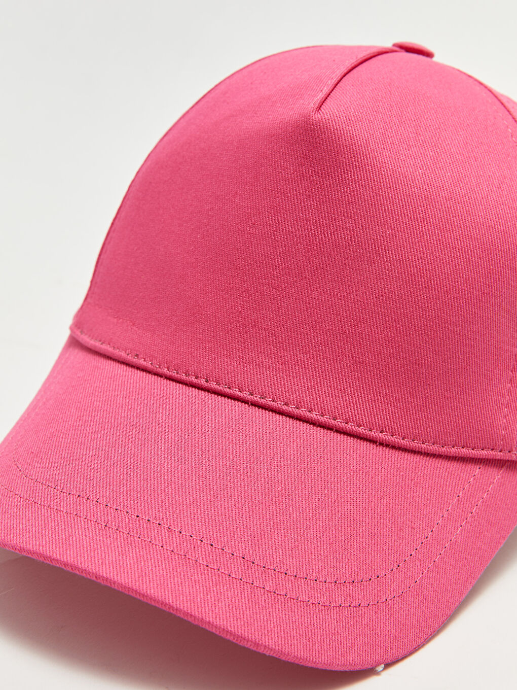 Fuşya Kadın Düz Kep Şapka-5