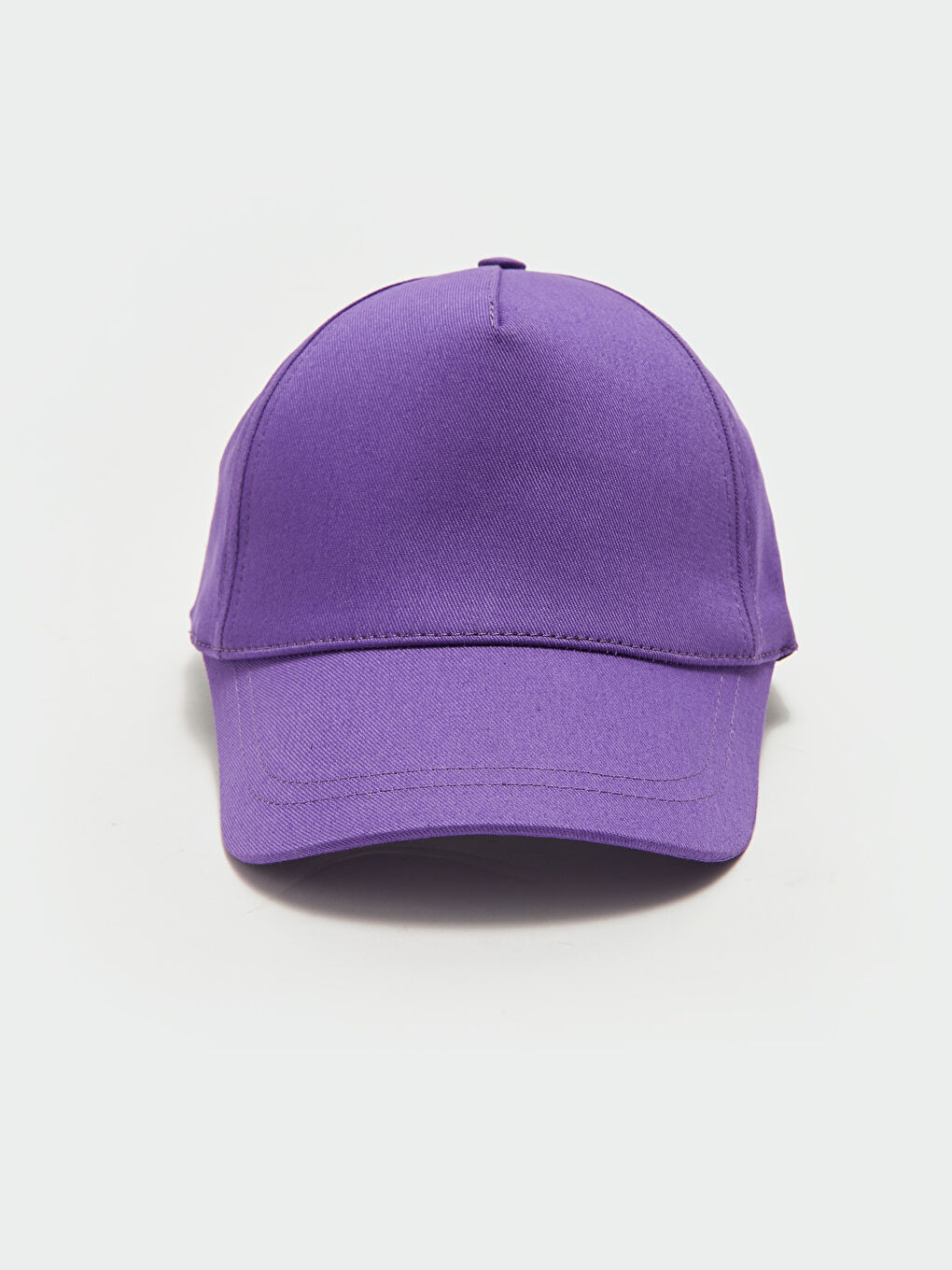 Mor Kadın Düz Kep Şapka-3