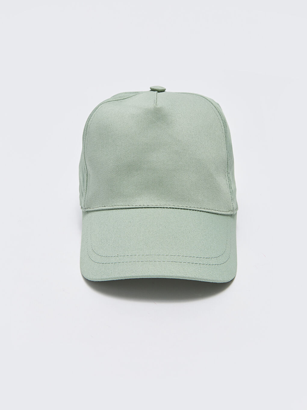 Yeşil Kadın Düz Kep Şapka-2