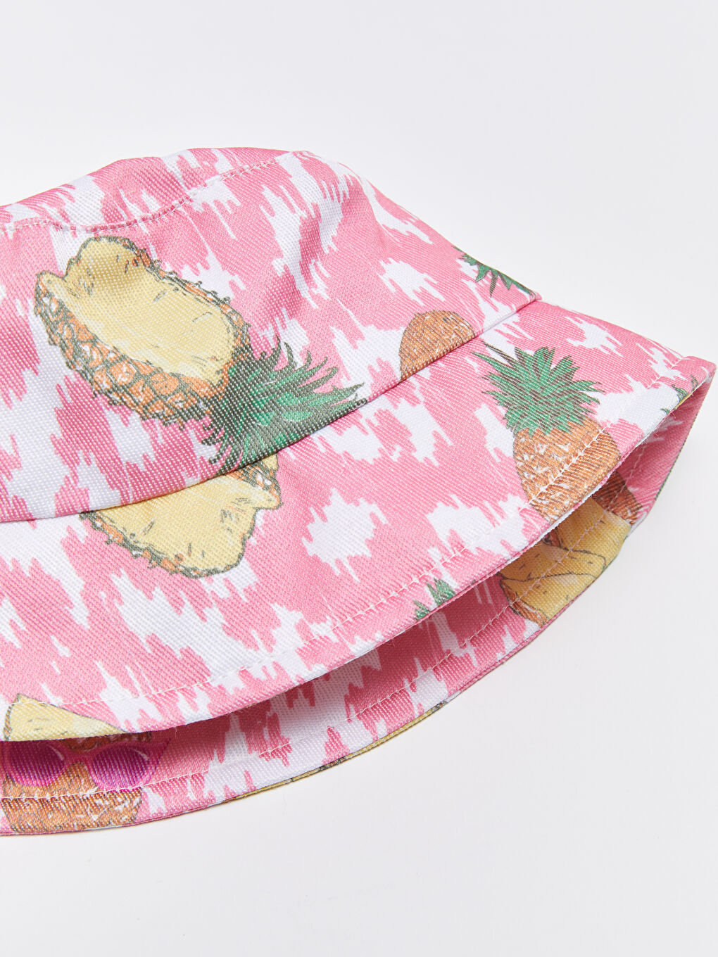 Karışık Desenli Kız Çocuk Bucket Şapka-2
