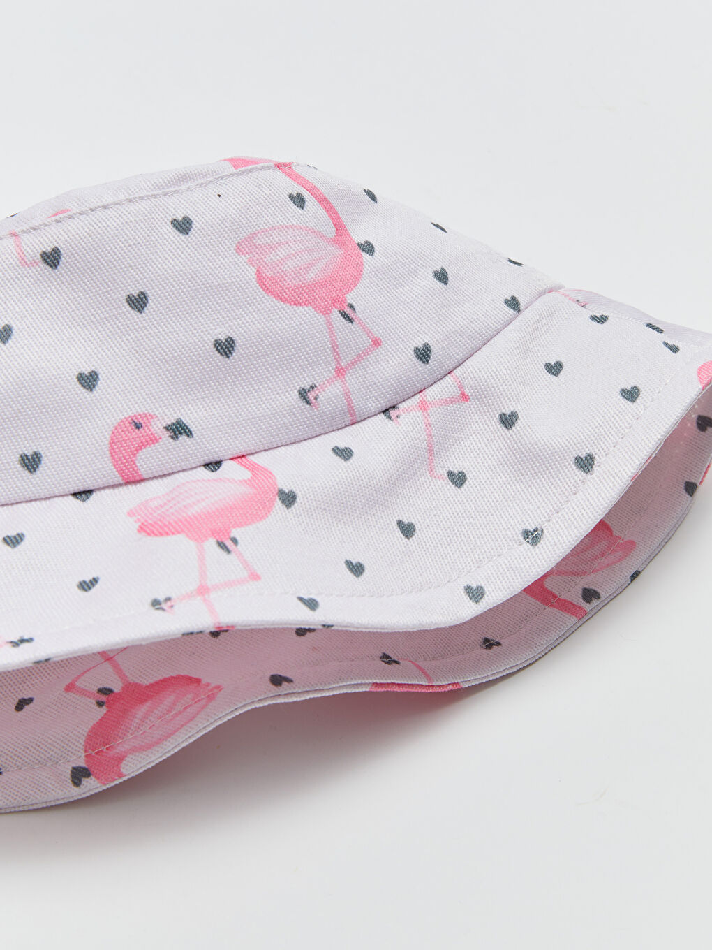 Karışık Baskılı Kız Çocuk Bucket Şapka-2