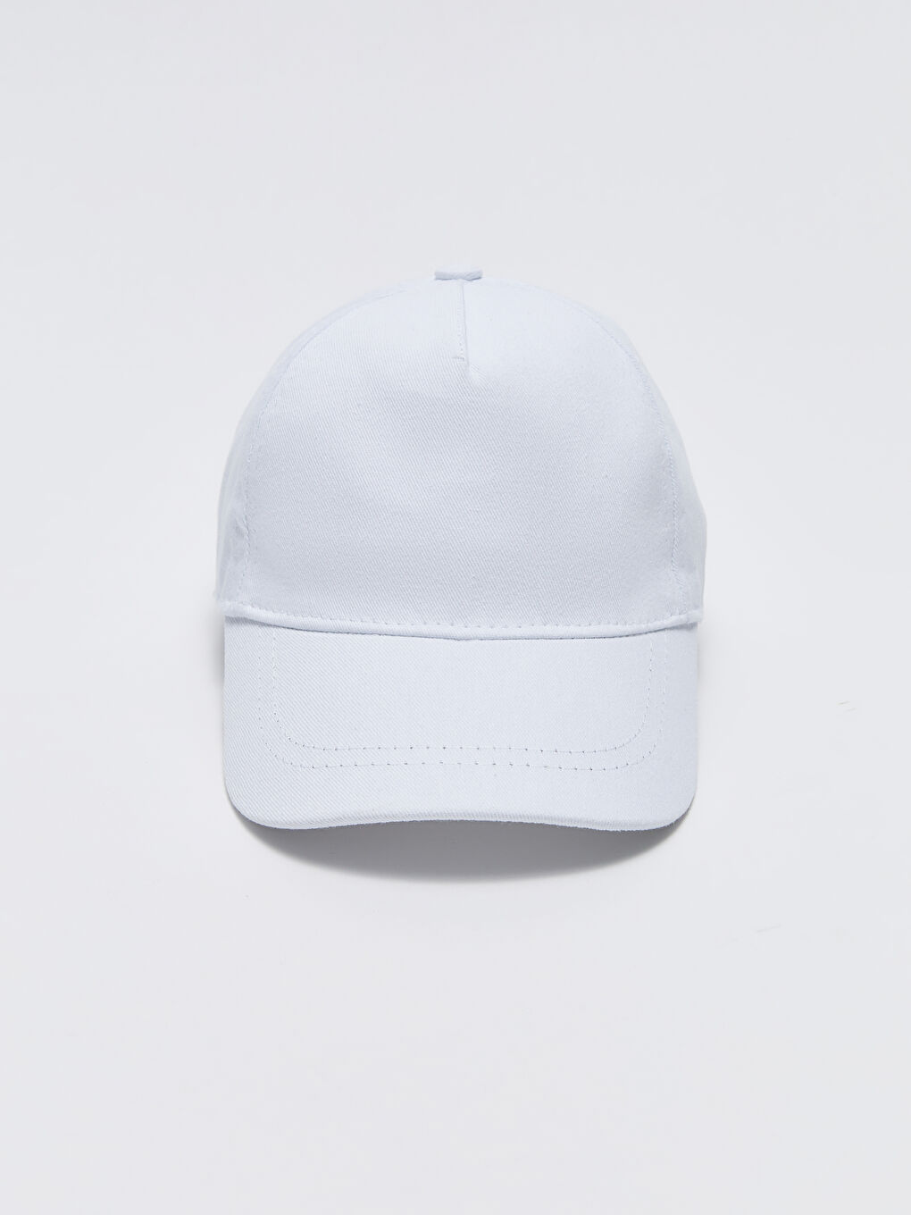 Beyaz Düz Kız Çocuk Kep Şapka