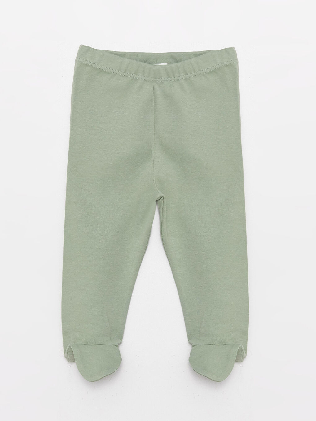 Pembe Beli Lastikli Kız Bebek Patikli Pantolon 3'lü-3