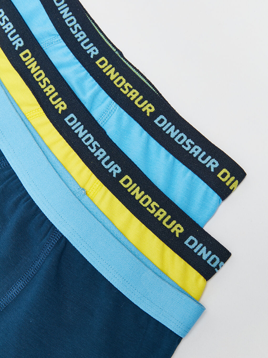 Lacivert Baskılı Pamuklu Erkek Çocuk Boxer 3'lü-2