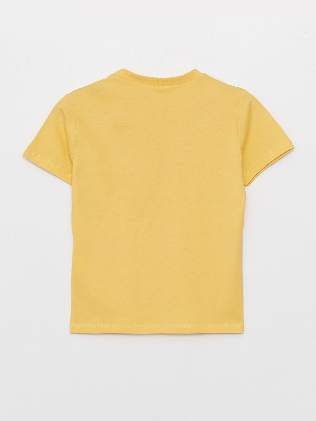 تيشيرت للأولاد الرضع بطباعة وكم قصير برقبة دائرية-4