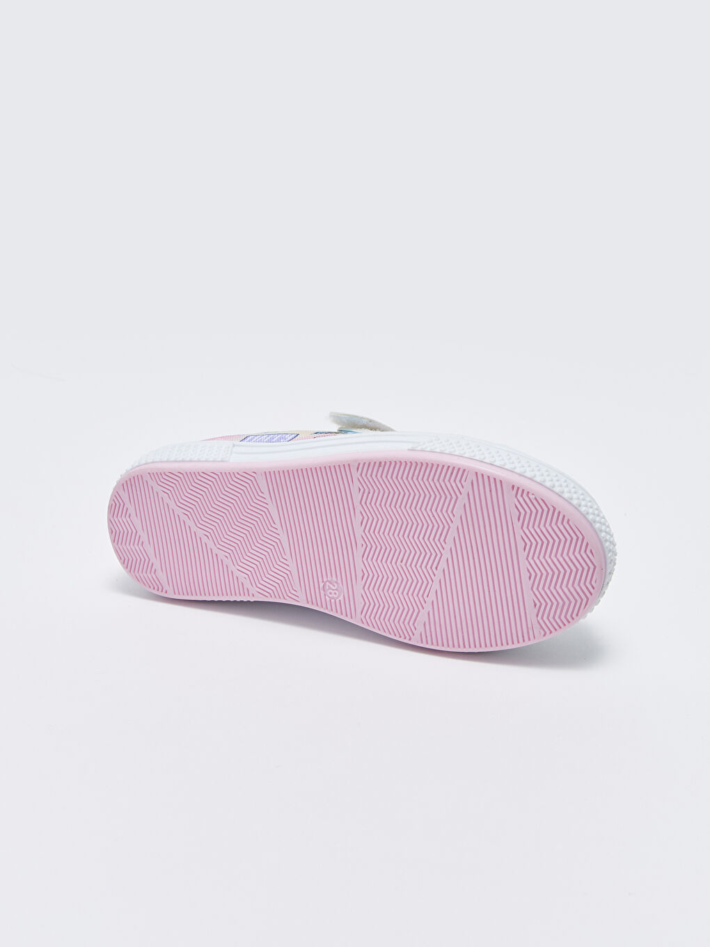 Karışık Cırt Cırtlı Baskılı Kız Çocuk Kanvas Spor Ayakkabı-3