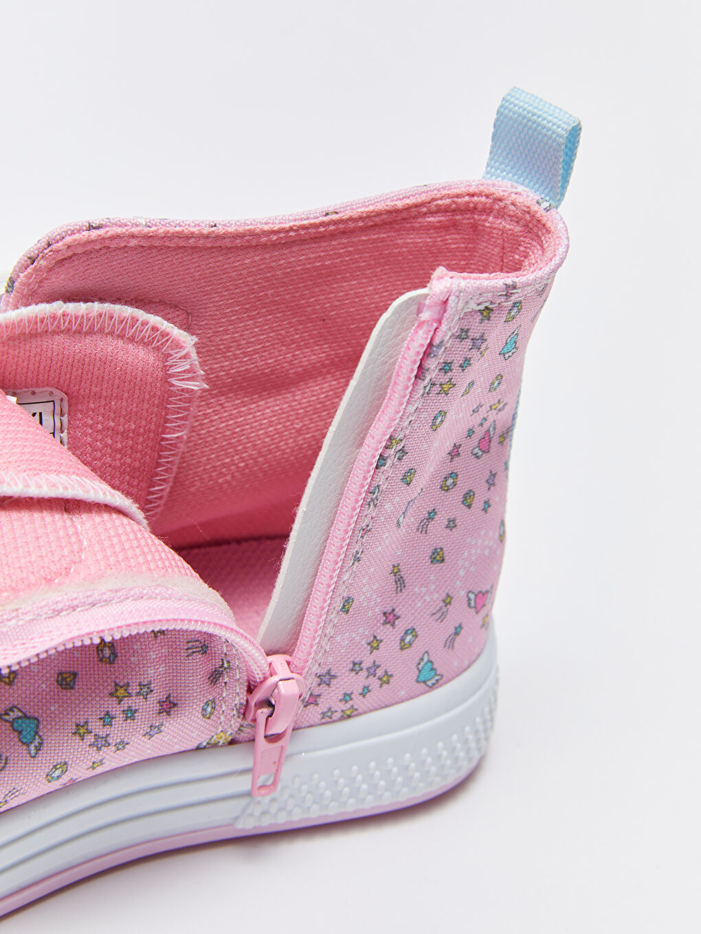 LCW STEPS Velcro Printed Girls' Ankle Boy Sports Shoes -S3DS97Z4-KTU