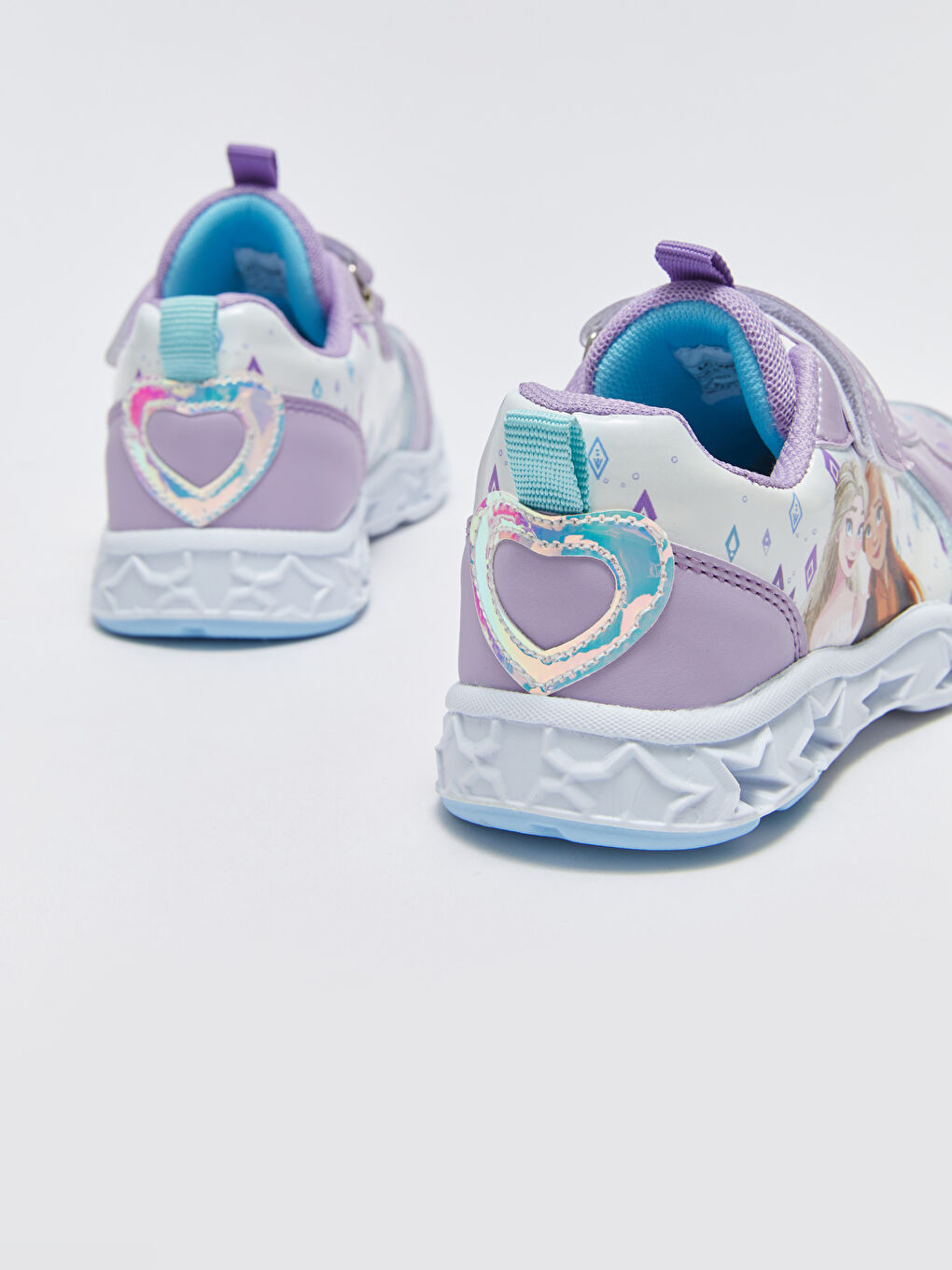 Baskets pour Filles Imprimées Frozen à Semelle Lumineuse-5