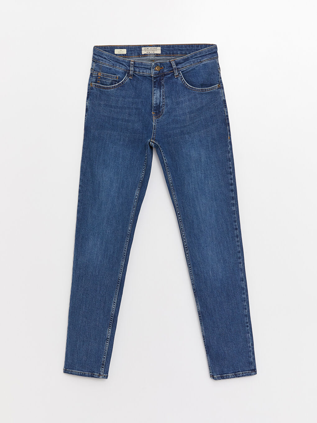 بنطلون جينز رجالي 750 سليم فيت-5