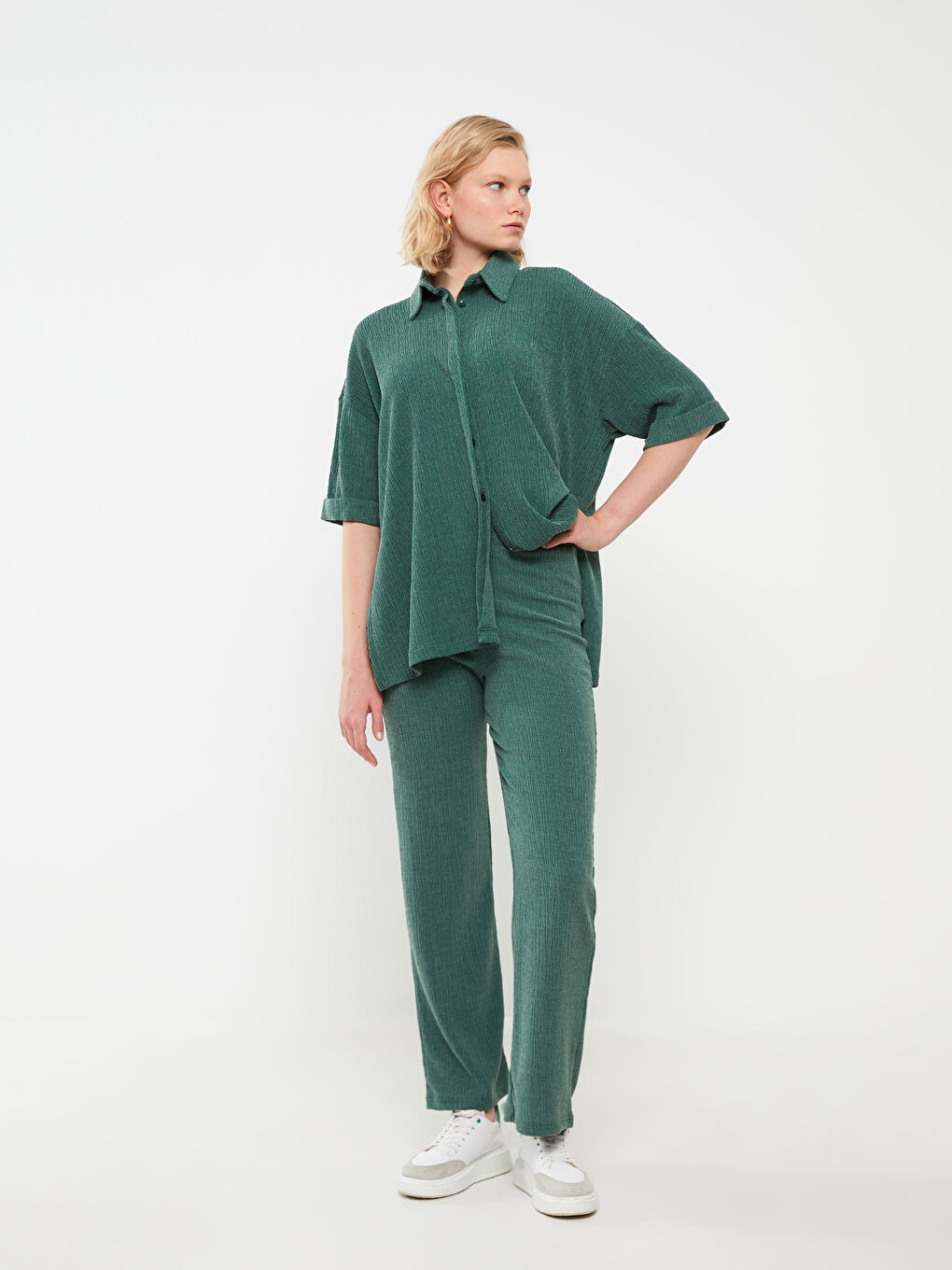 Elastic Waist Comfort Fit Women's Sweatpants -S3DT66Z8-HSC