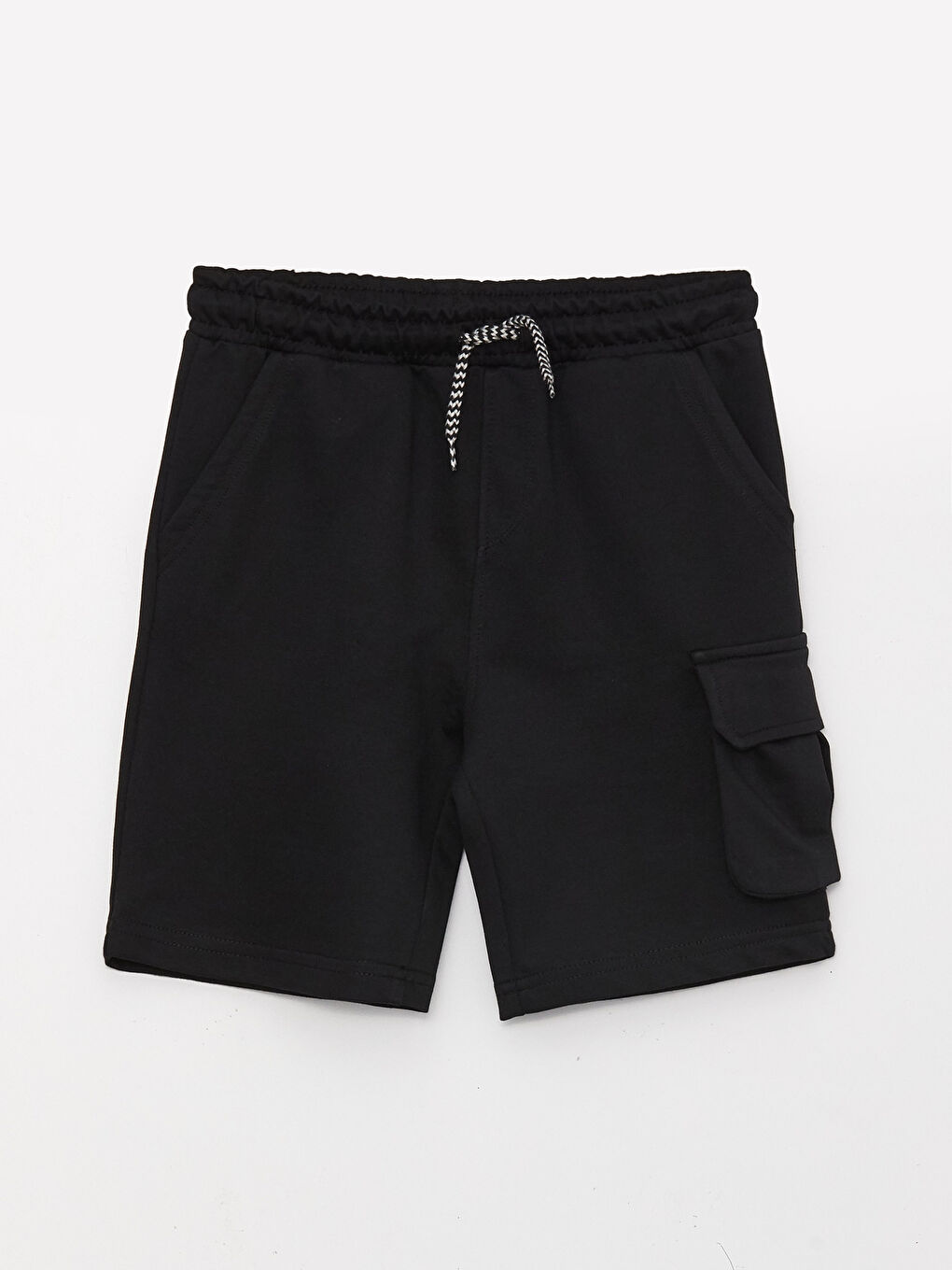 LCW Kids Elastic Waist Basic Boys' Cargo Shorts -S3DT93Z4-CVL