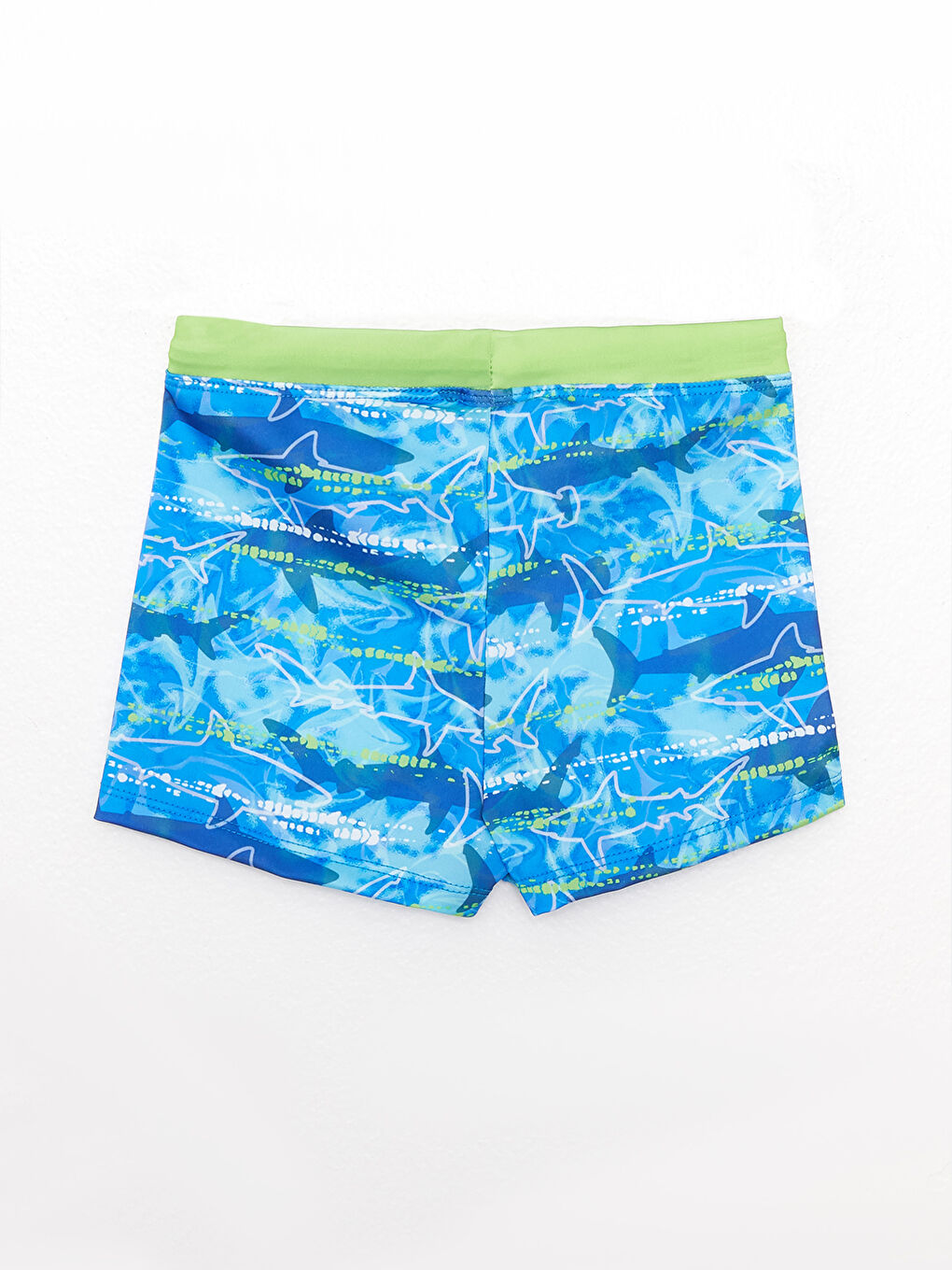 Elastic Waist Printed Boy Boxer Swimsuit -S3DT97Z4-LQQ