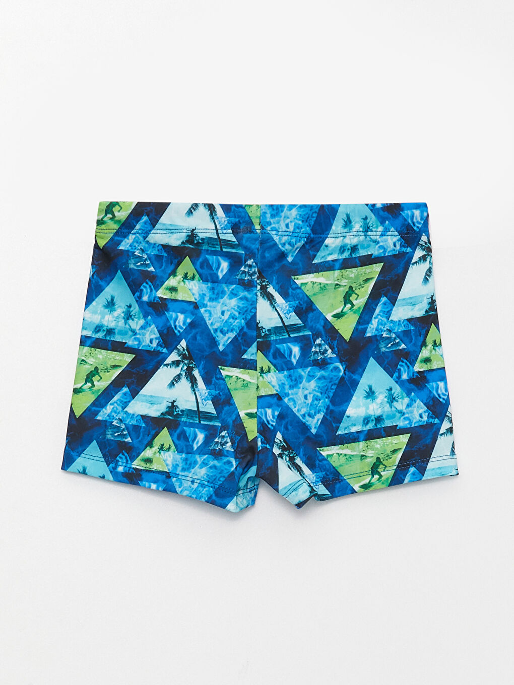 Printed Quick Drying Boy's Boxer Swimwear -S3DT98Z4-LRR