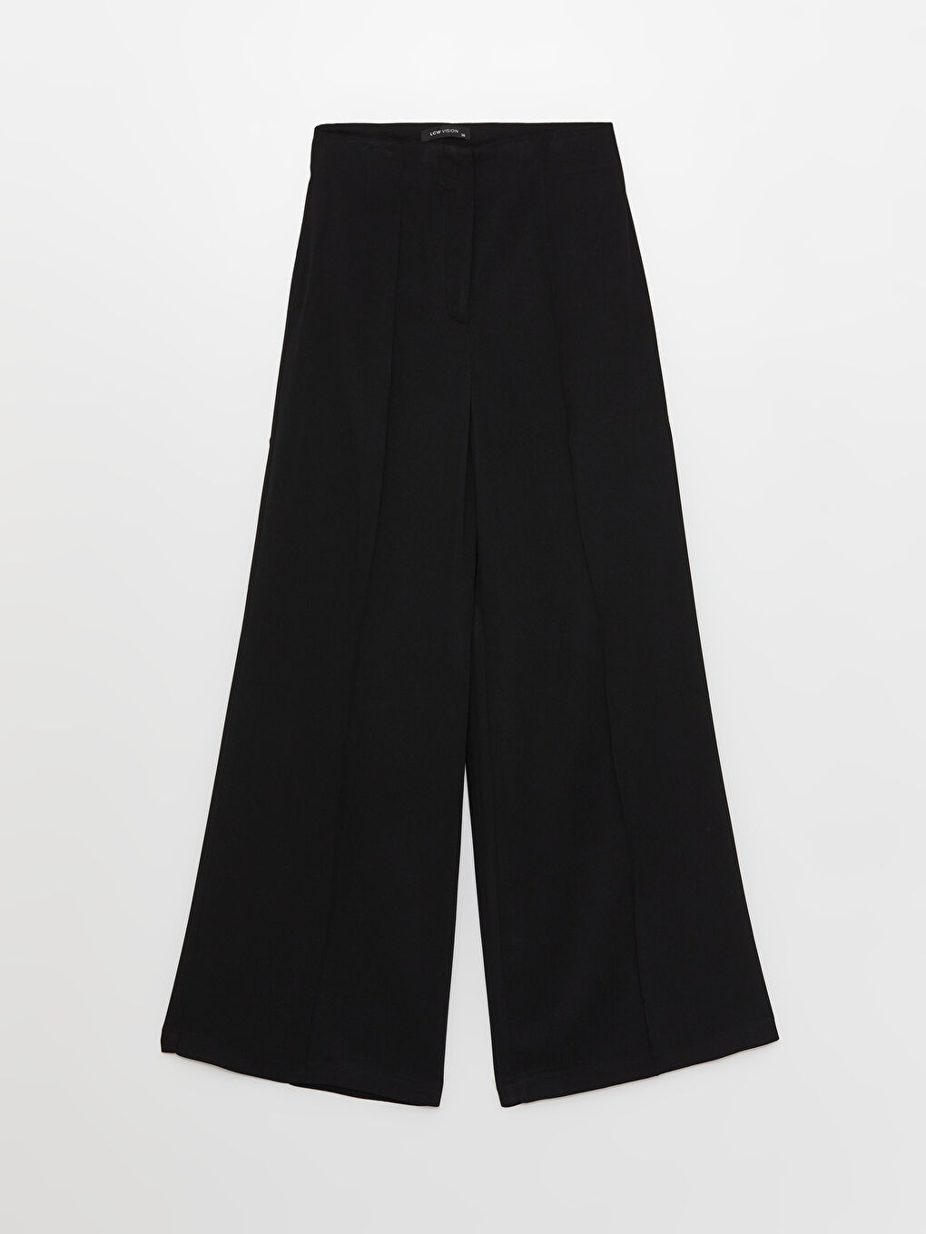 Standard Fit Straight Viscose Women's Palazzo Trousers-5