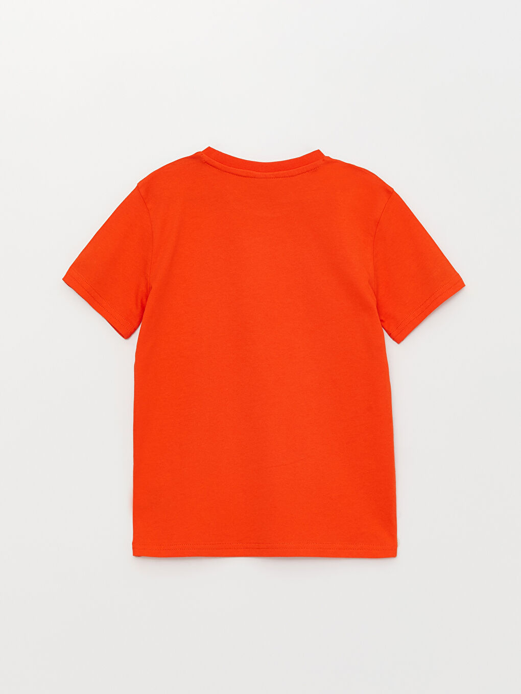 Crew Neck Printed Short Sleeve Boys' T-Shirt-1