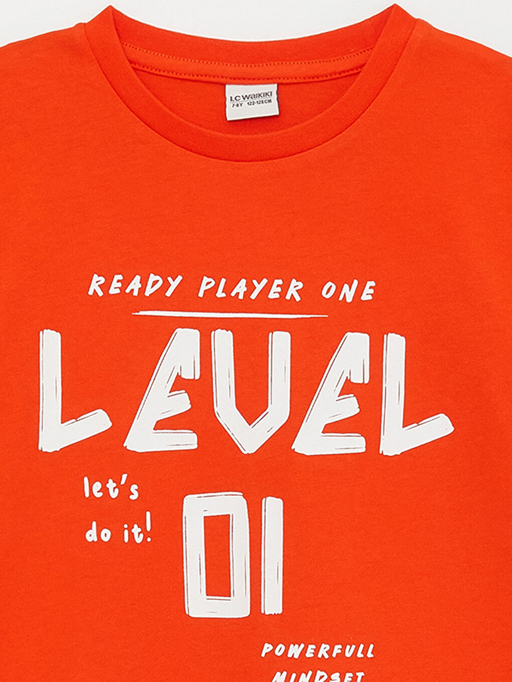 Crew Neck Printed Short Sleeve Boys' T-Shirt-2