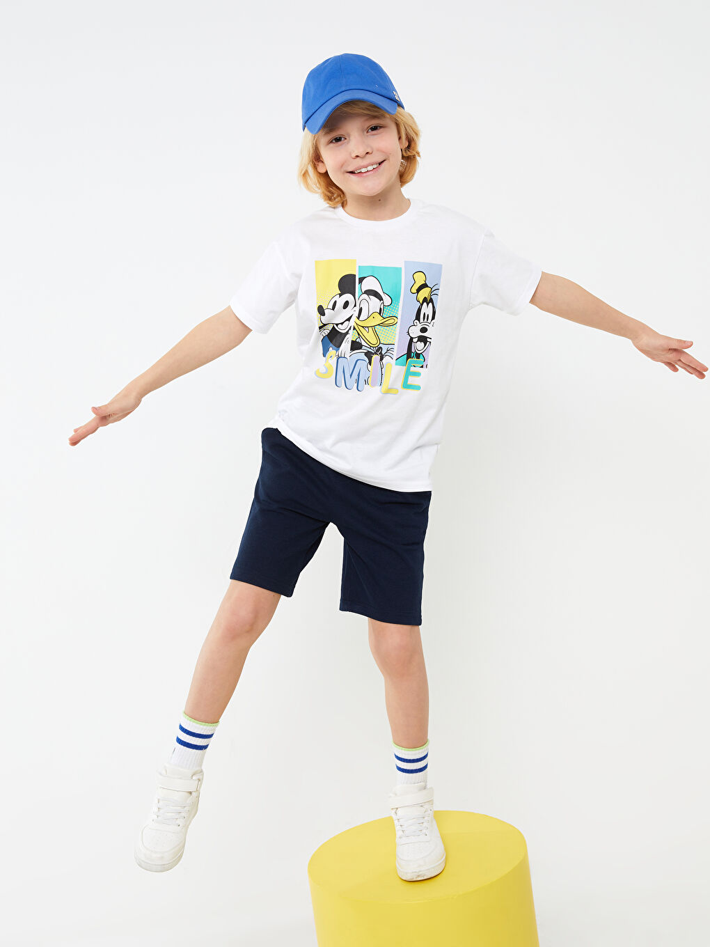 Elasticated Waist Basic Boys' Shorts -S3DU69Z4-DWP