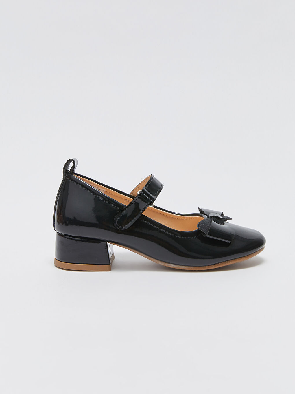 Single Band Hook and Loop Girls Heeled Shoes -S3DU95Z4-HUC