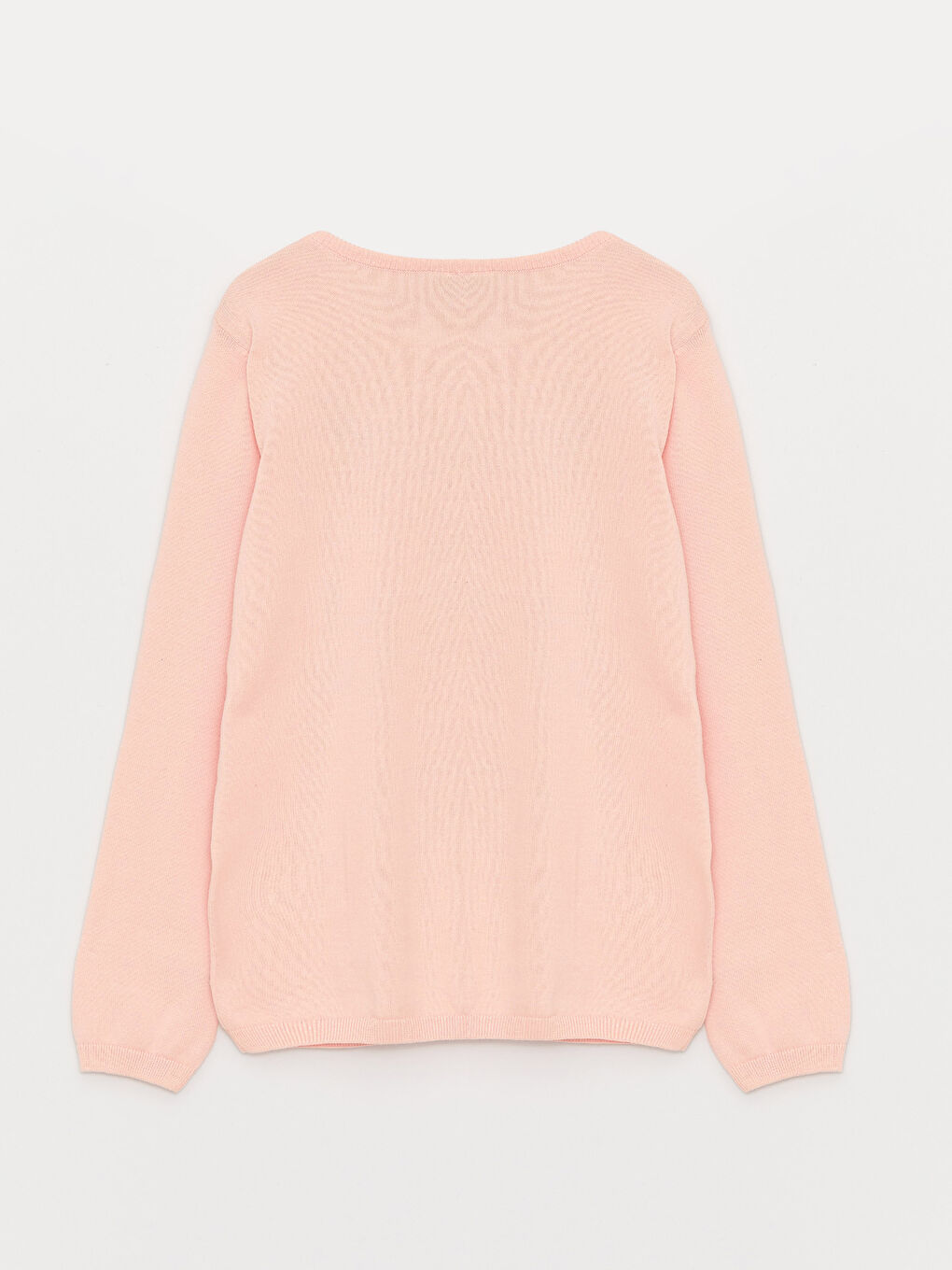 Қыздарға арналған кестеленген ұзын жең трикотаж кардиган-1