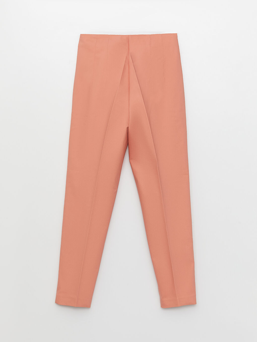LCW Vision Women's High Waist Regular Fit Plain Trousers -S3DV03Z8-GC5