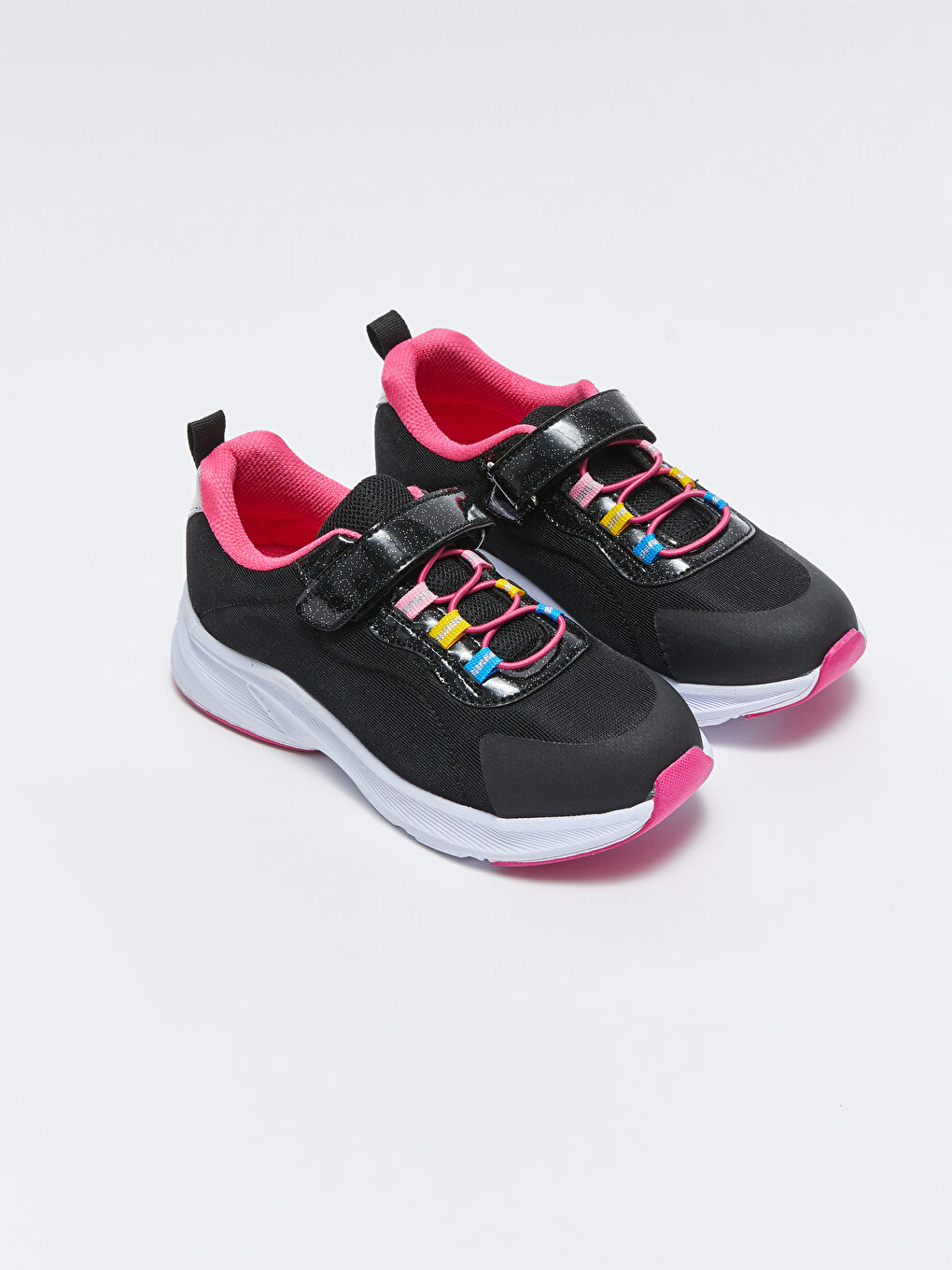 Girls Hook and Loop Active Sports Shoes