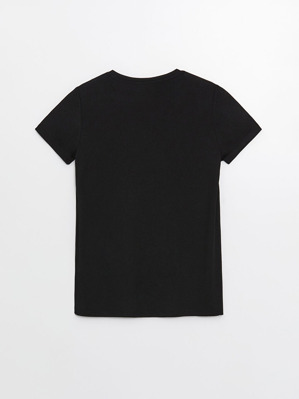 Crew Neck Printed Short Sleeve Women's T-Shirt-6