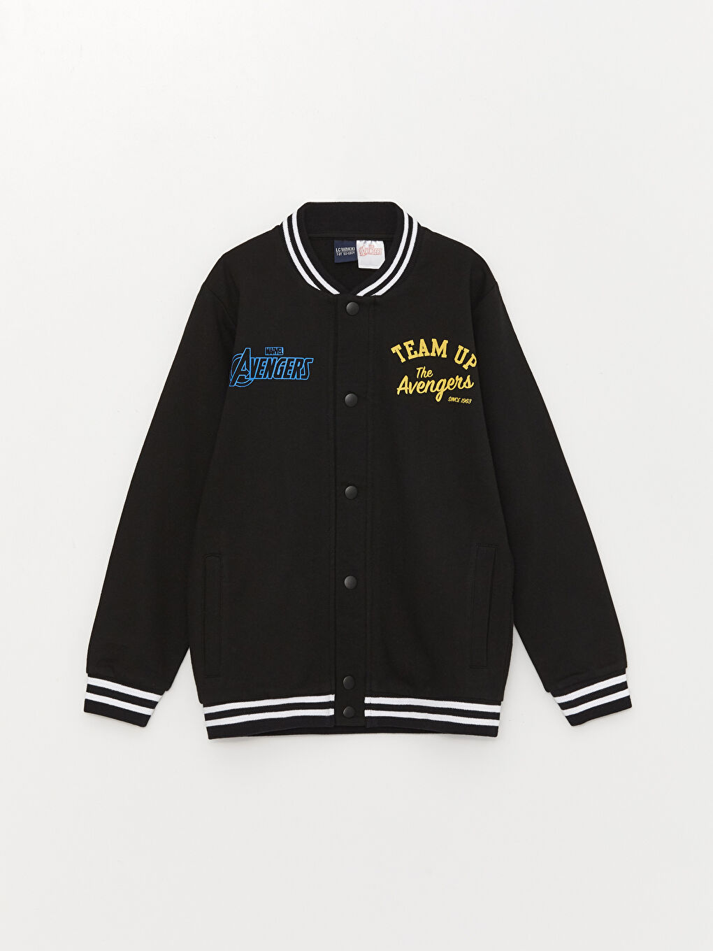 Geacă Bomber Băieți Avengers Cu Imprimeu Și Mânecă Lungă-4