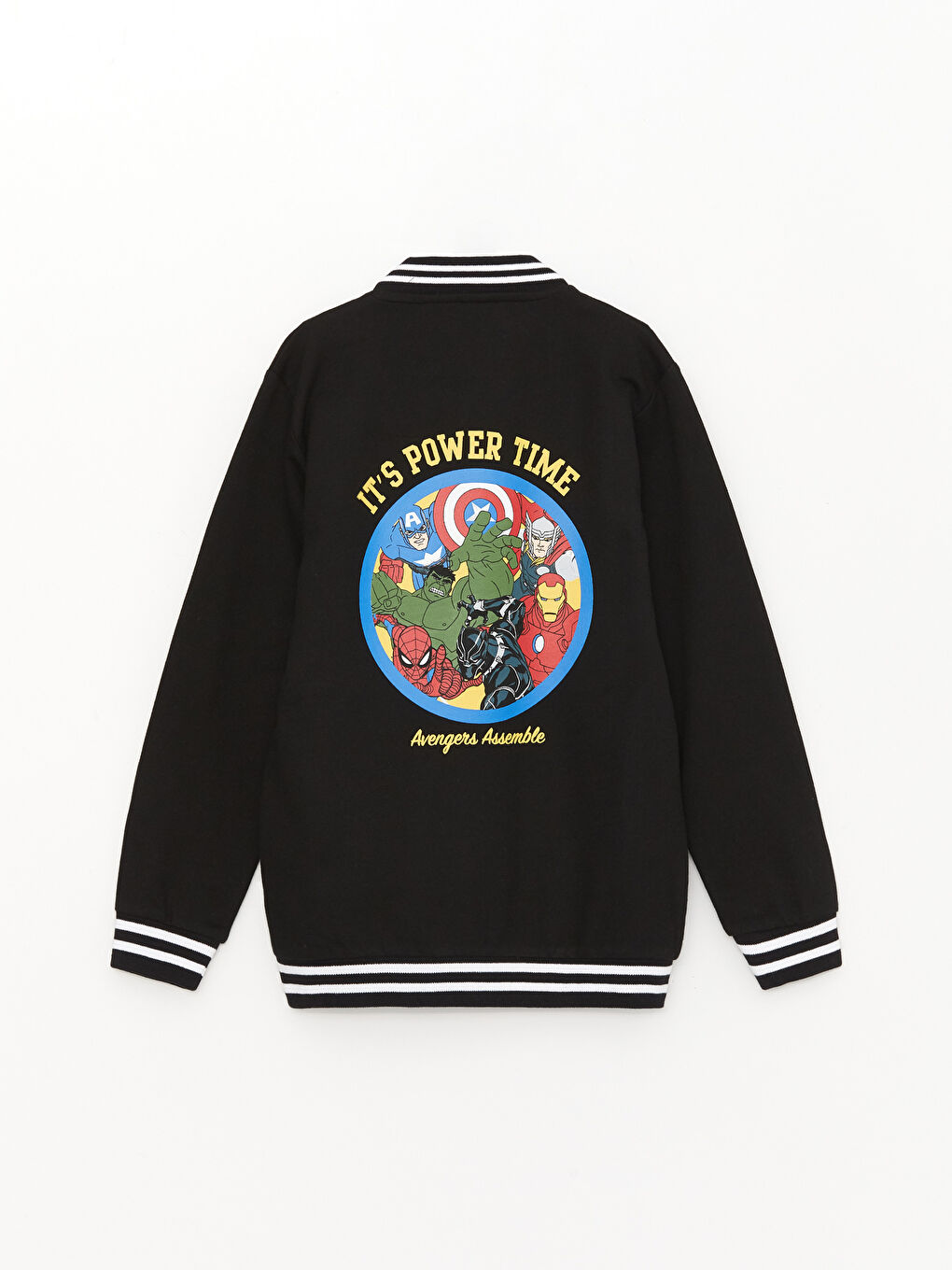 Geacă Bomber Băieți Avengers Cu Imprimeu Și Mânecă Lungă-5