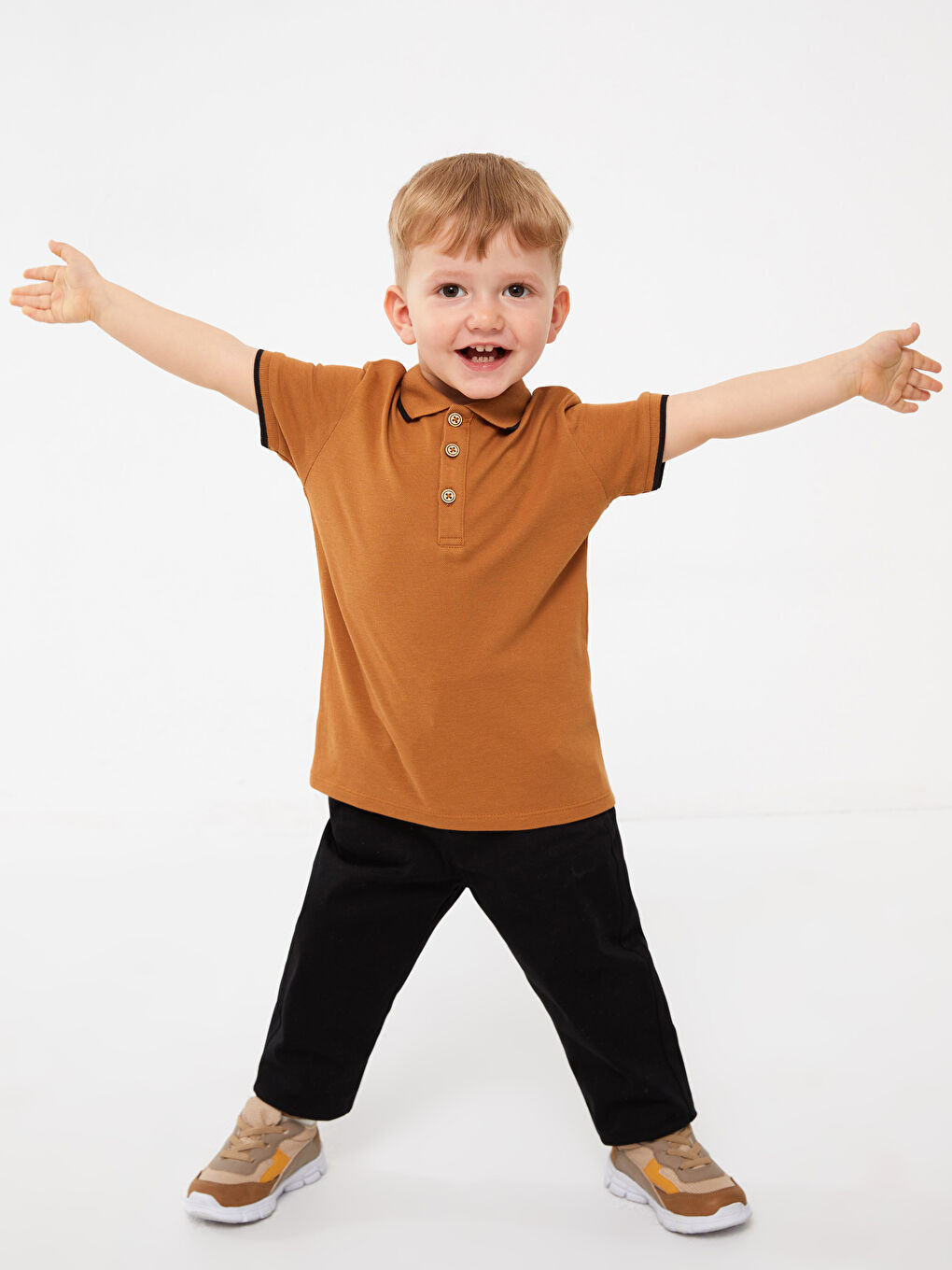 Polo Neck Short Sleeve Baby Boys' T-Shirt