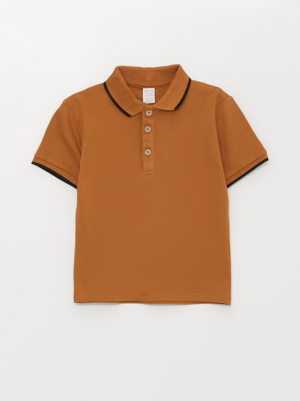 Polo Neck Short Sleeve Baby Boys' T-Shirt-2